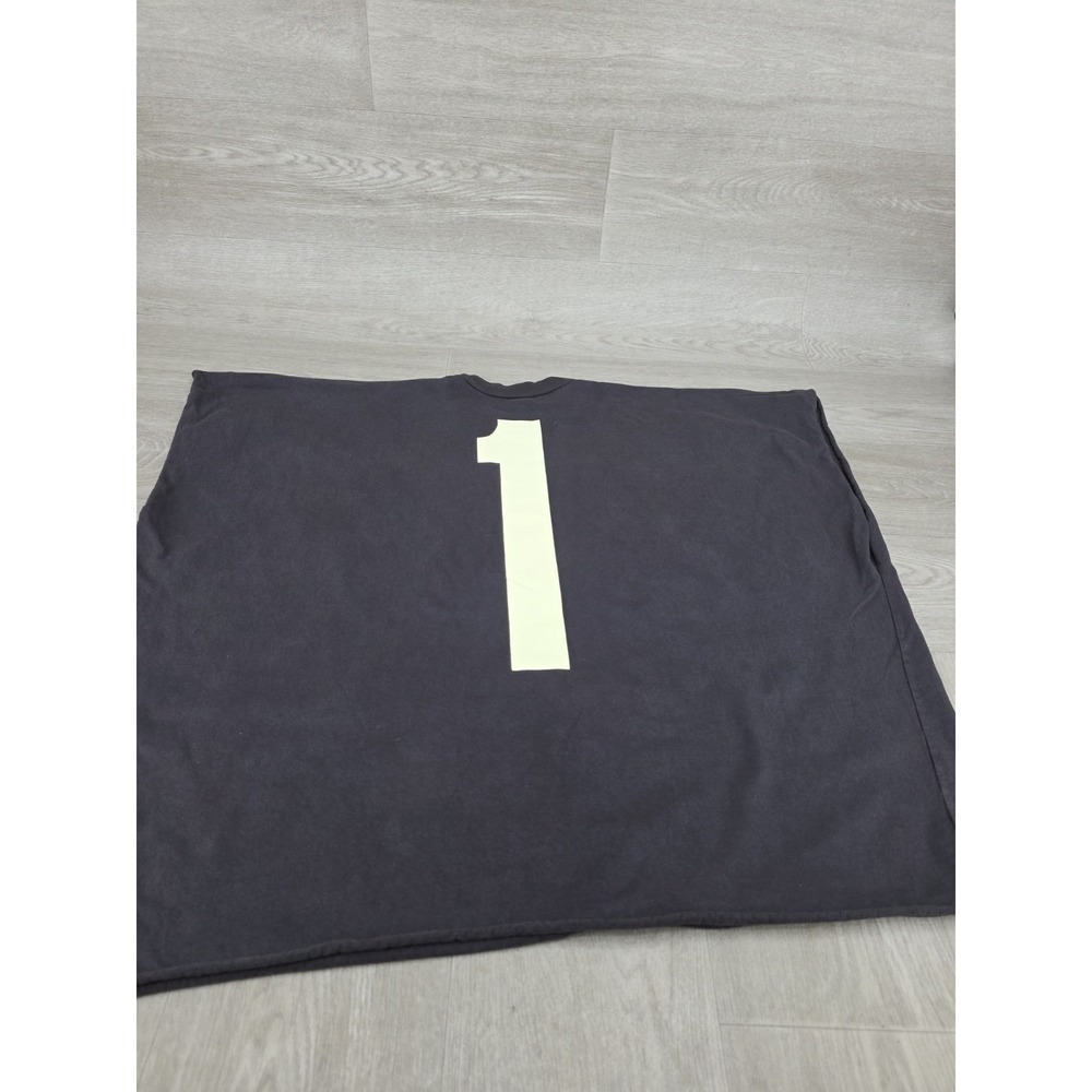Kanye West YZY Yeezy Vultures 1 Box Tee Men's Size 2 L XL Black Oversized
